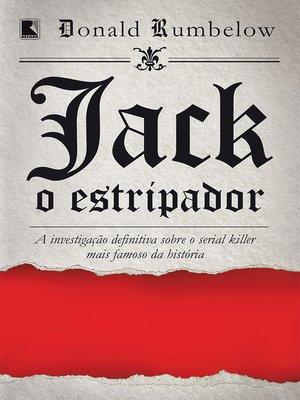 cover image of Jack, o estripador